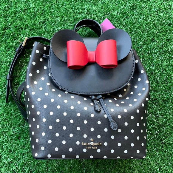 Disney Handbags - disney x kate spade new york minnie mouse backpack